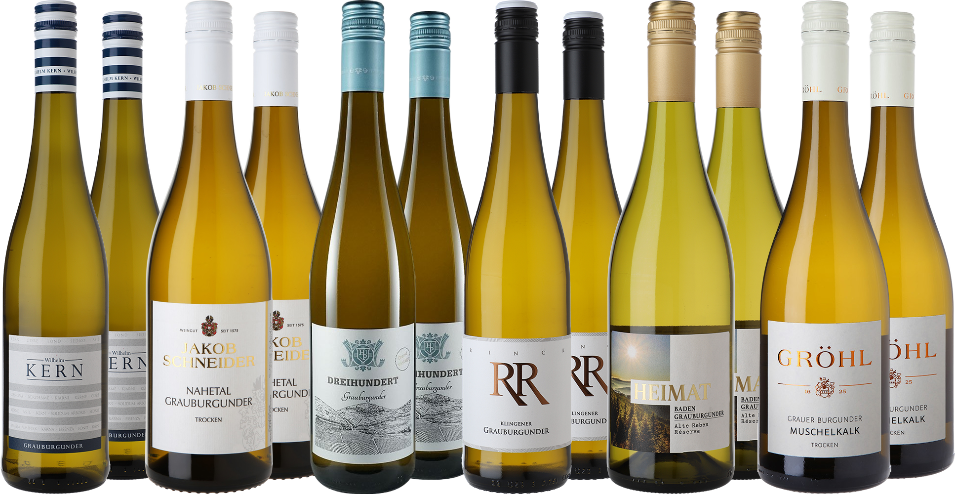 Großes Grauburgunder Premium-Paket