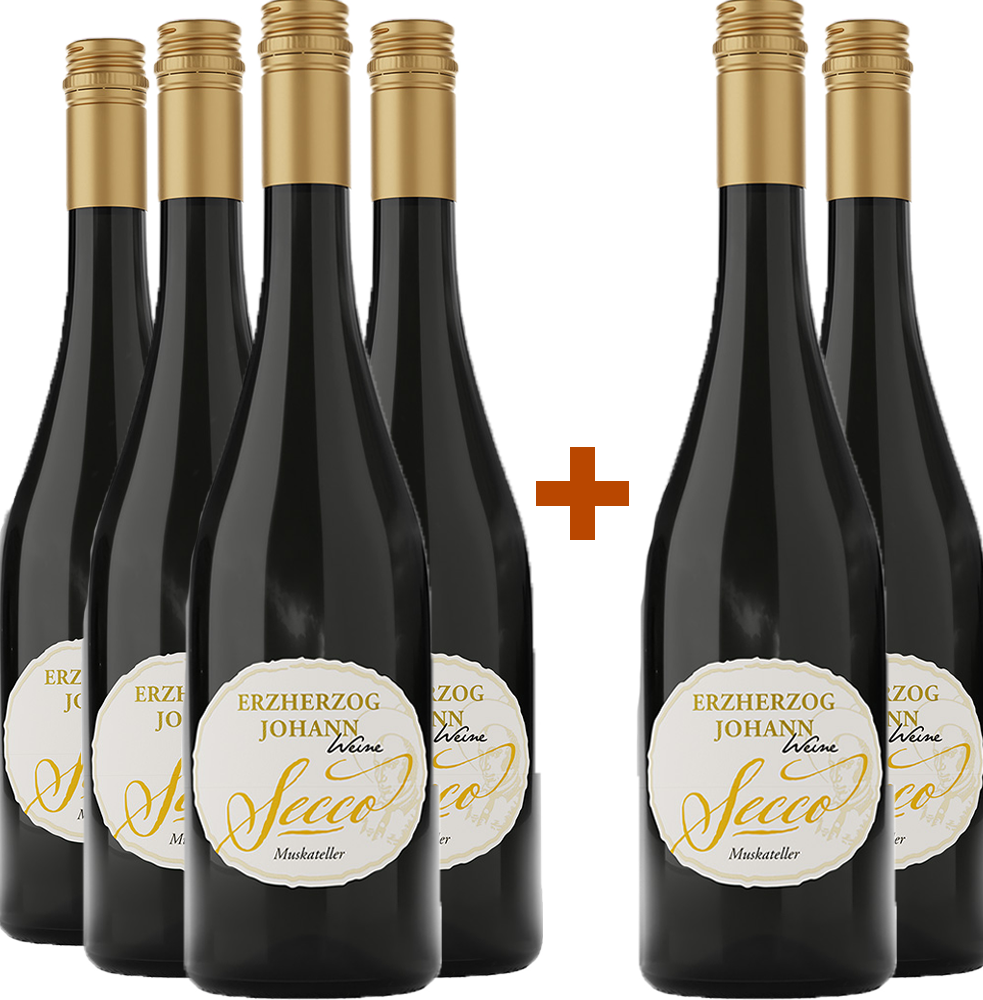 4+2 Paket Secco Muskateller 