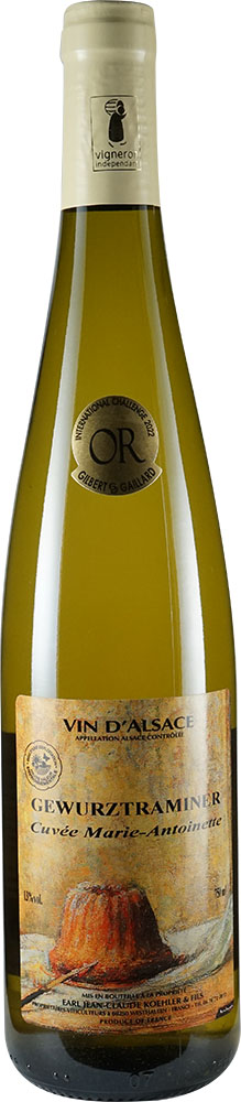 2020 Gewurztraminer "Cuvée Marie-Antoinette" Alsace AOP
