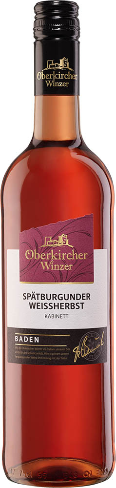 2024 Collection Oberkirch Spätburgunder Weißherbst Kabinett Weissherbst