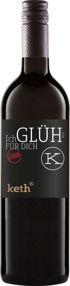 Winzerglühwein SONDEREDITION "Ich glüh für dich" Rot 1,0 L