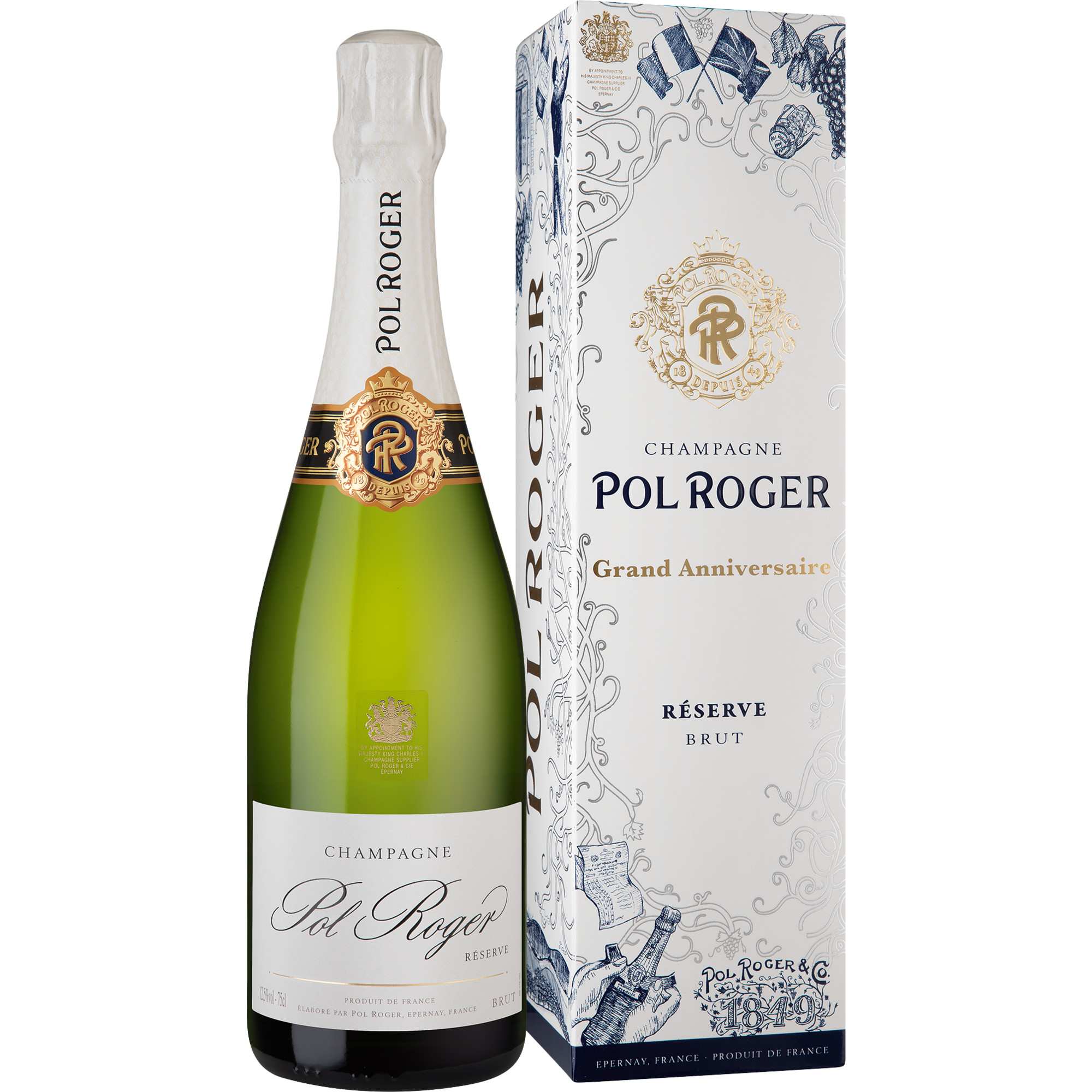 Champagne Pol Roger Réserve Grand Anniversaire