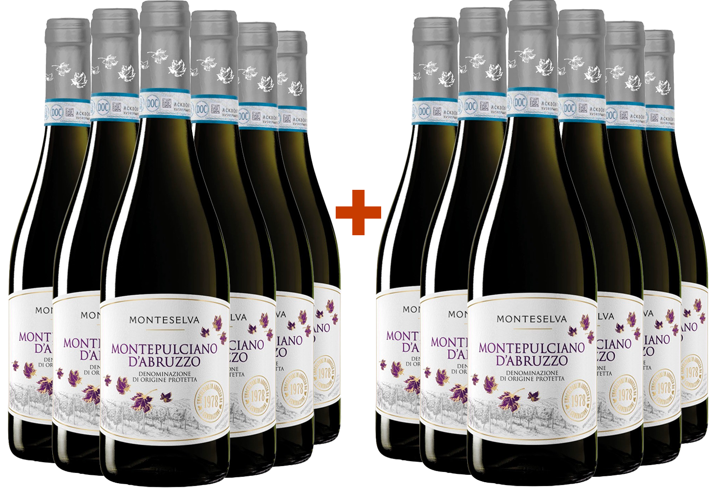 6+6 Paket Montepulciano d'Abruzzo
