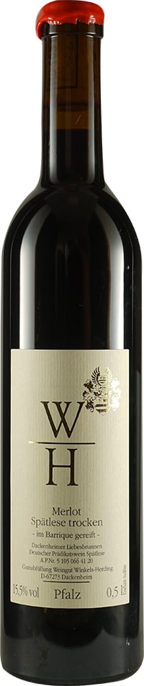 2023 Dackenheimer Liebesbrunnen Merlot Spätlese im Barrique gereift 0,5 L
