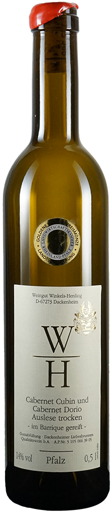 2003 Dackenheimer Liebesbrunnen Cabernet Dorio & Cabernet Cubin Auslese RARITÄT 0,5 L