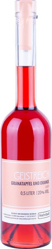 Granatapfel-Orangen Likör 0,5 L