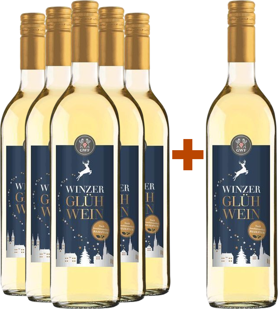 5+1 Paket Winzer-Glühwein Weiß