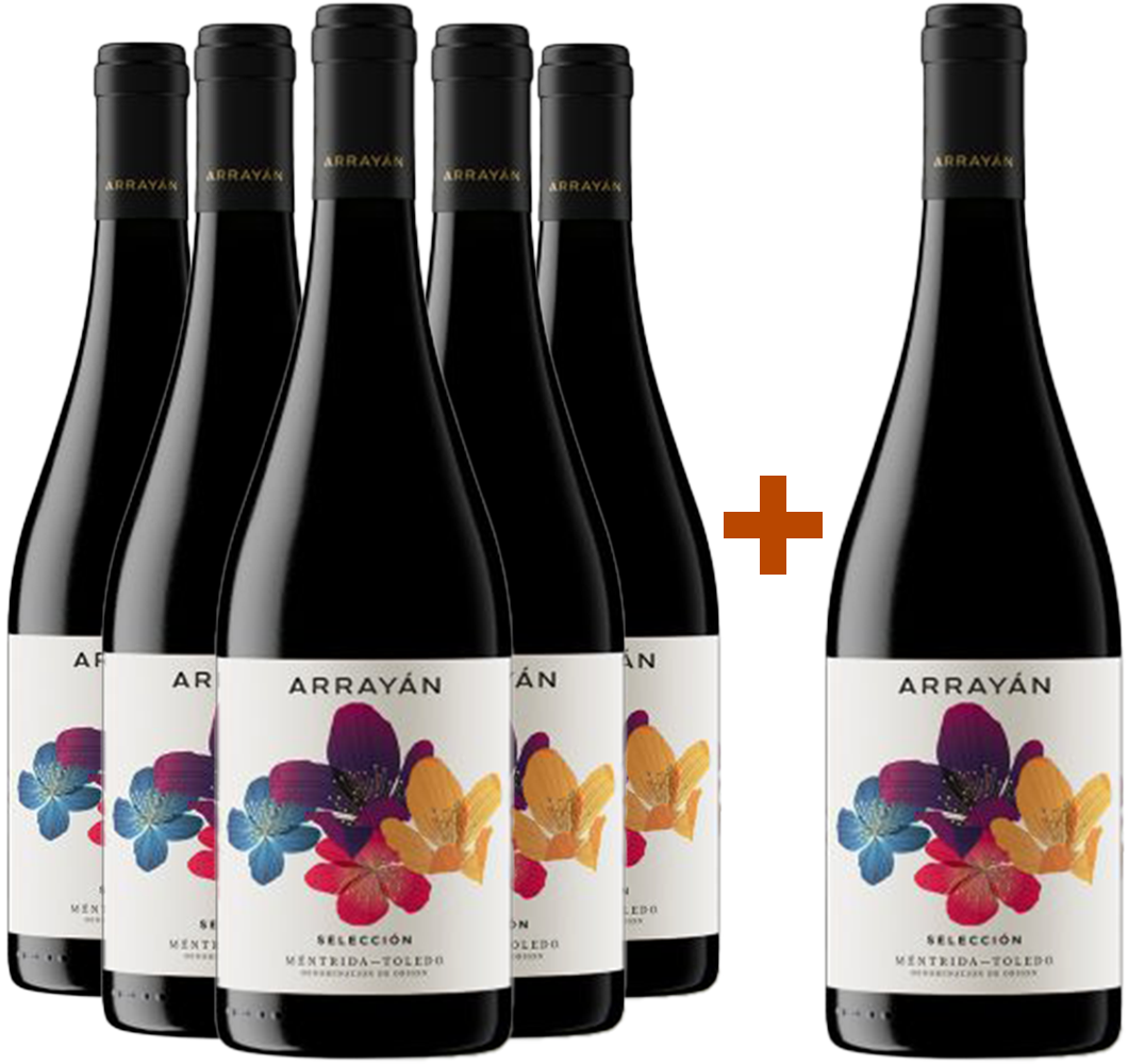 Aktionspaket 5+1 Arrayán Selección Tinto BIO