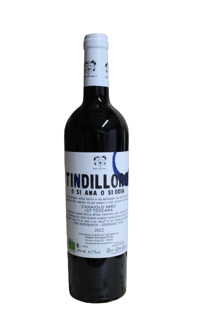 2022 Tindilloro Canaiolo Toscana IGP BIO