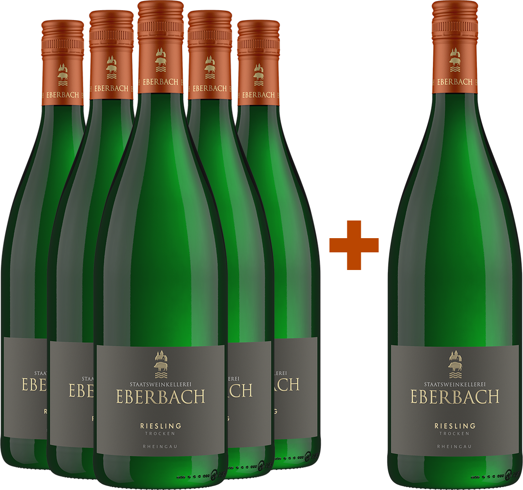 5+1 Paket Riesling 1,0L