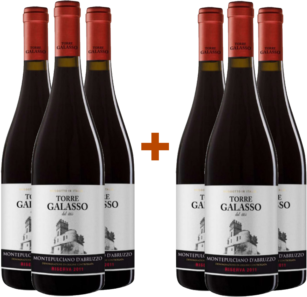 3+3 Paket Montepulciano d'Abruzzo Riserva DOC