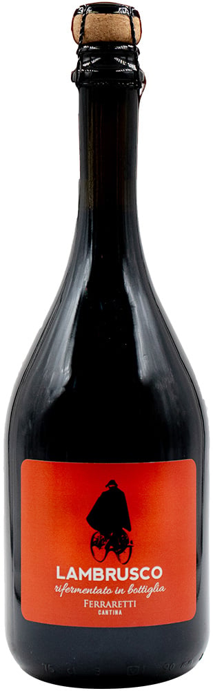 2023 Lambrusco Rosso dell'Emilia IGP Rifermentato in bottiglia poi sboccato
