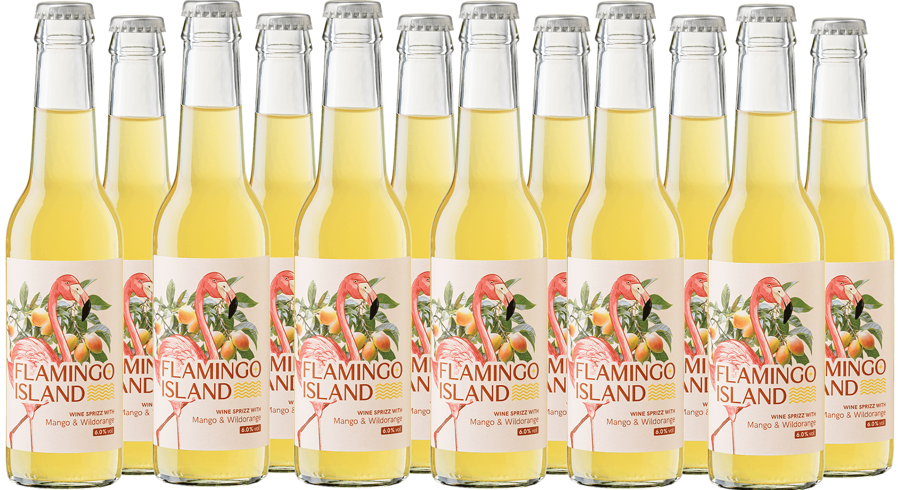 Flamingo Island Mango & Wildorange Wine Sprizz