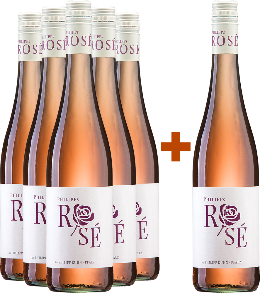 5+1 Paket Philipp's Rosé