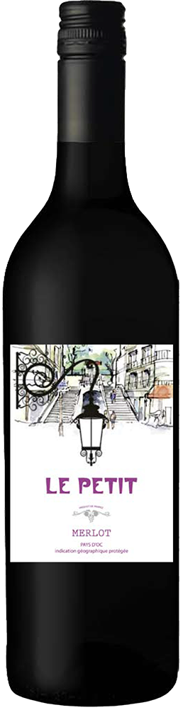 2021 Le Petit Merlot Pays d'Oc IGP
