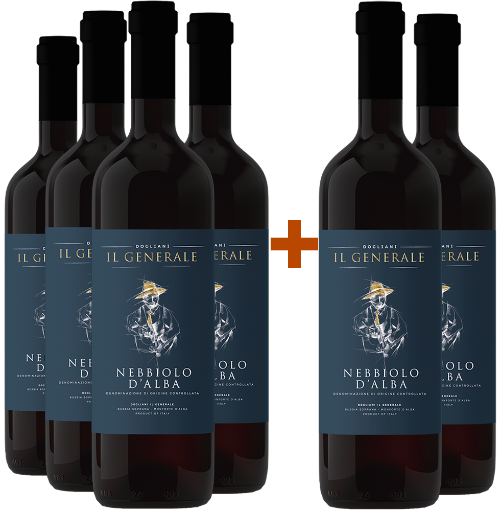 4+2 Paket Nebbiolo d'Alba DOC BIO