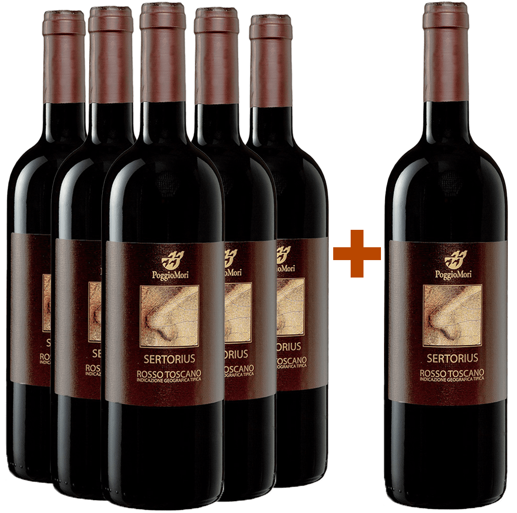 5+1 Sertorius Toscano IGP-Paket BIO