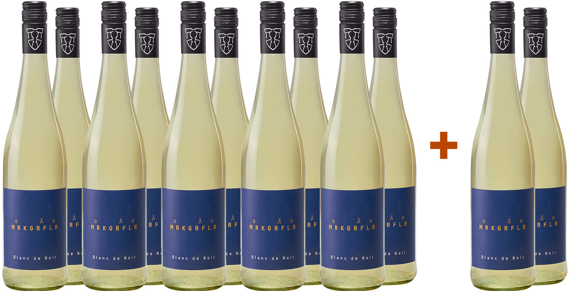 10+2 Paket MRKGRFLR Blanc de Noir