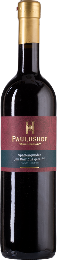 2022 Spätburgunder Barrique unfiltriert