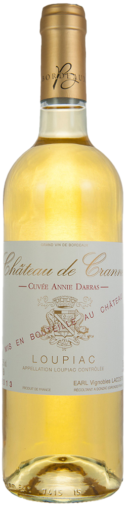 2022 Château de Cranne Loupiac AOP BIO