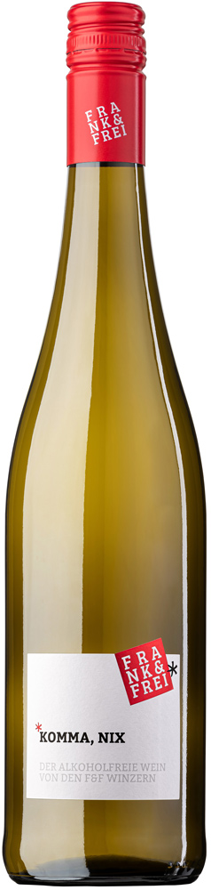 KOMMA, NIX "FRANK & FREI" alkoholfreier Wein