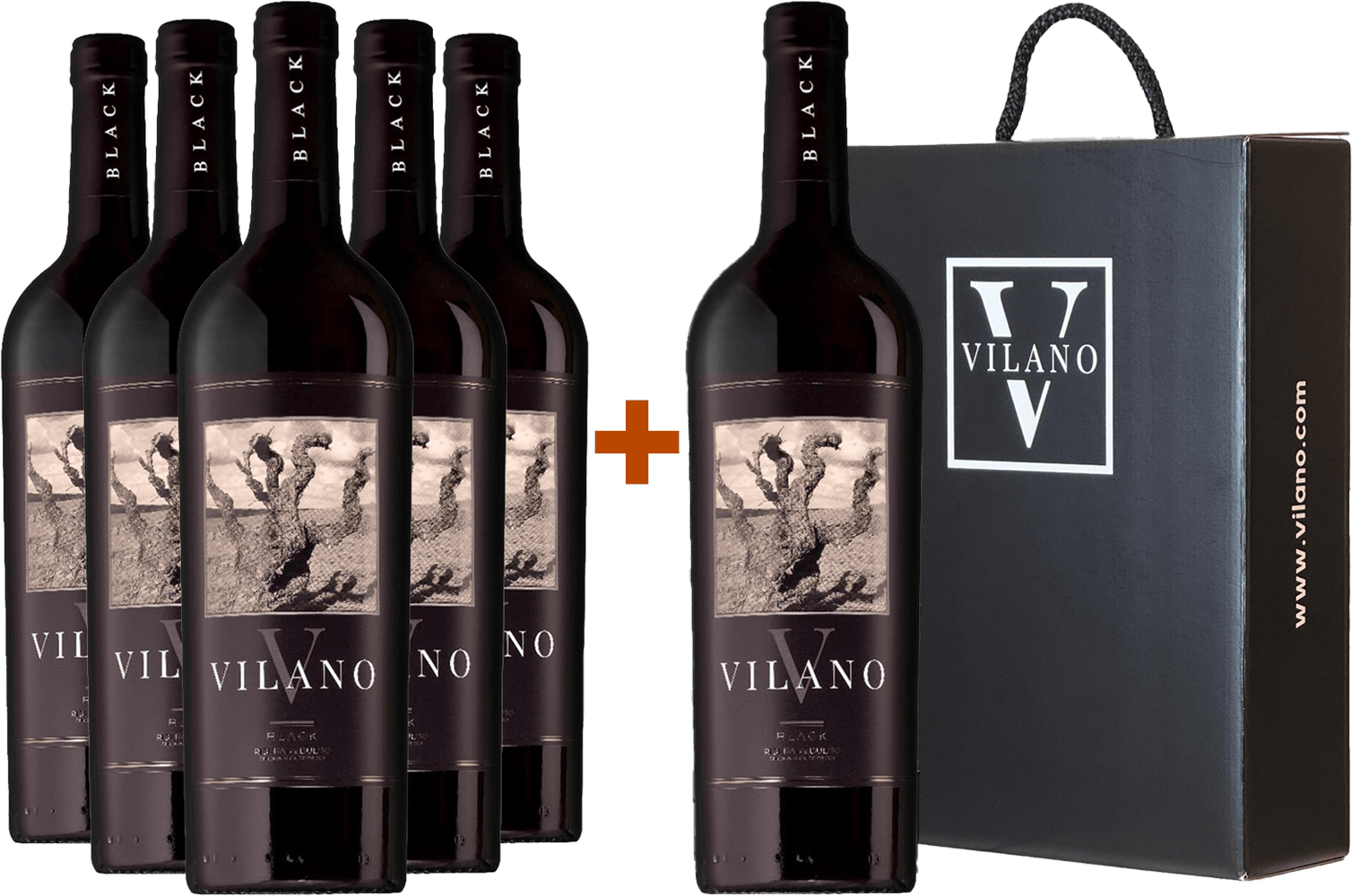 Pack descuento 5+1 Vilano Black (+ caja de regalo)
