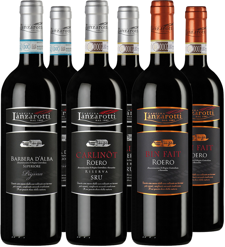 Cascina Lanzarotti Rotwein Kennenlern-Paket
