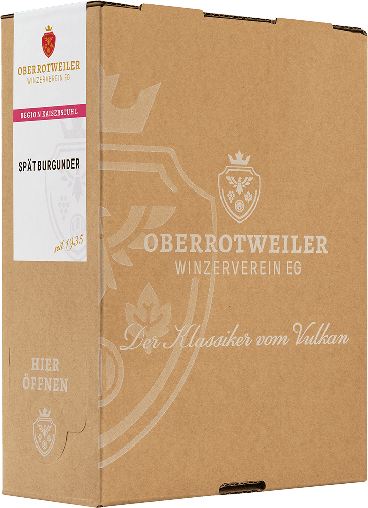 2024 Spätburgunder Rotwein, Bag-in-Box, 3 L, Region Kaiserstuhl, Baden 3,0 L