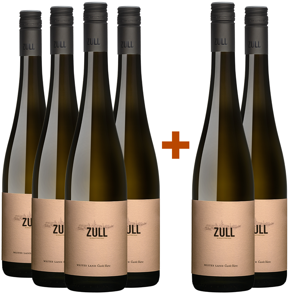 4+2 Paket Weites Land Vin blanc