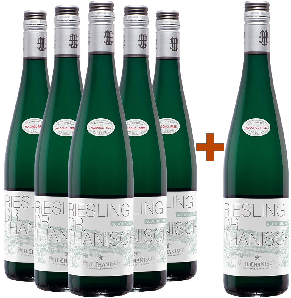 5+1 Paket Riesling alkoholfrei