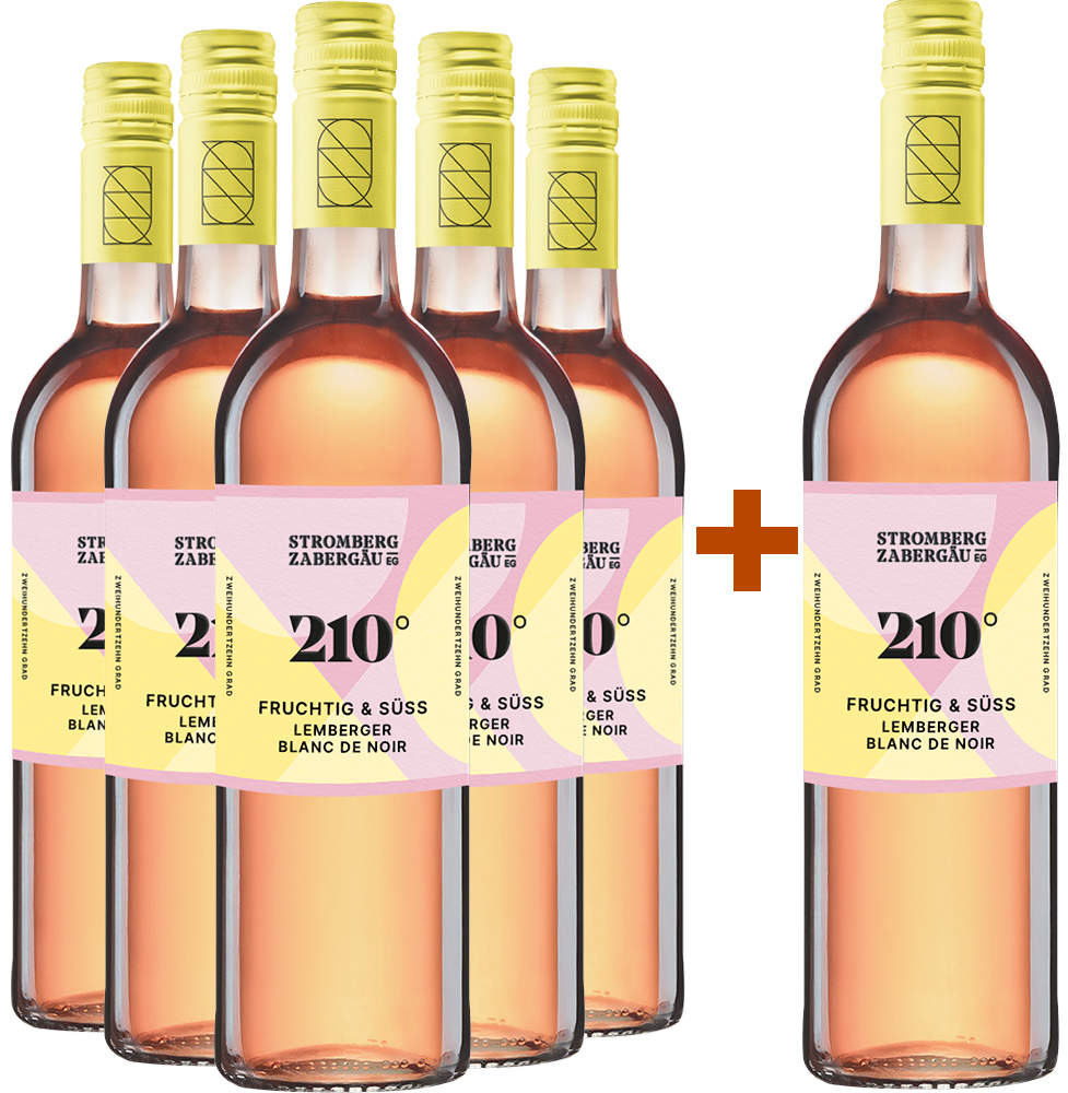 5+1 AKTION F&S Lemberger Blanc de Noir