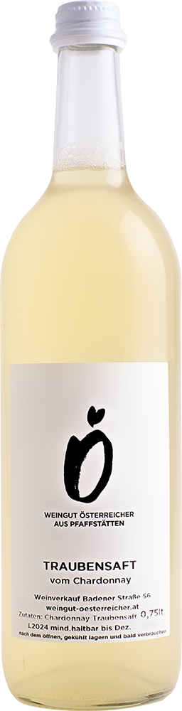 2025 Traubensaft Naturtrüb vom Chardonnay