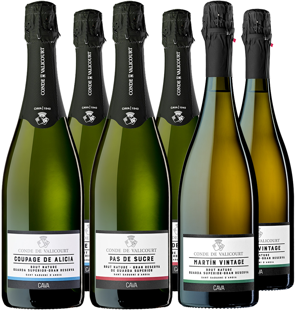 Conde de Valicourt Gran Reserva Kennenlernpaket Cava DO