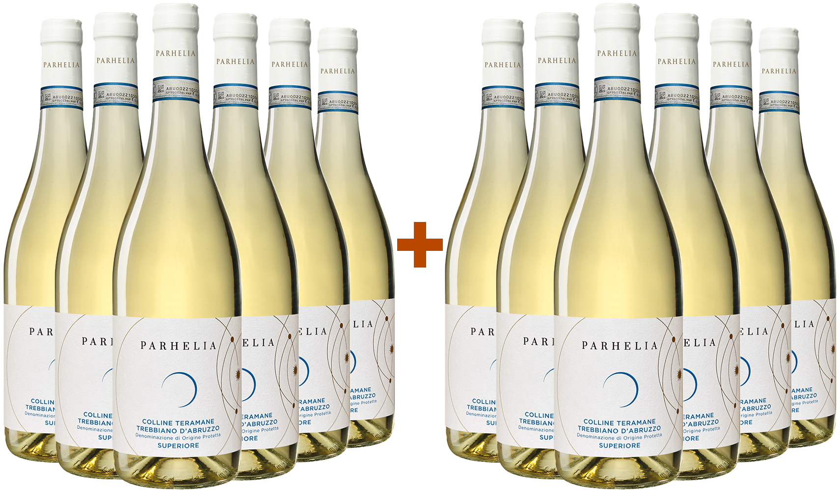 6+6 Paket Parhelia Colline Teramane Trebbiano D'abruzzo Superiore DOC