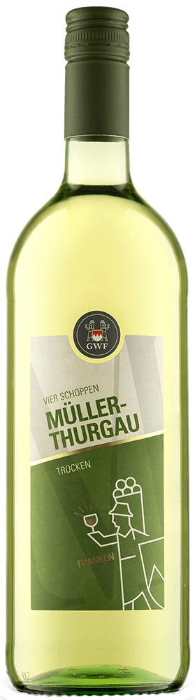 2025 VIER SCHOPPEN Müller-Thurgau 1,0 L