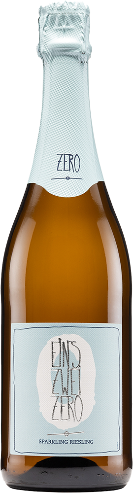 EINS-ZWEI-ZERO Sparkling Riesling entalkoholisiert verperlt