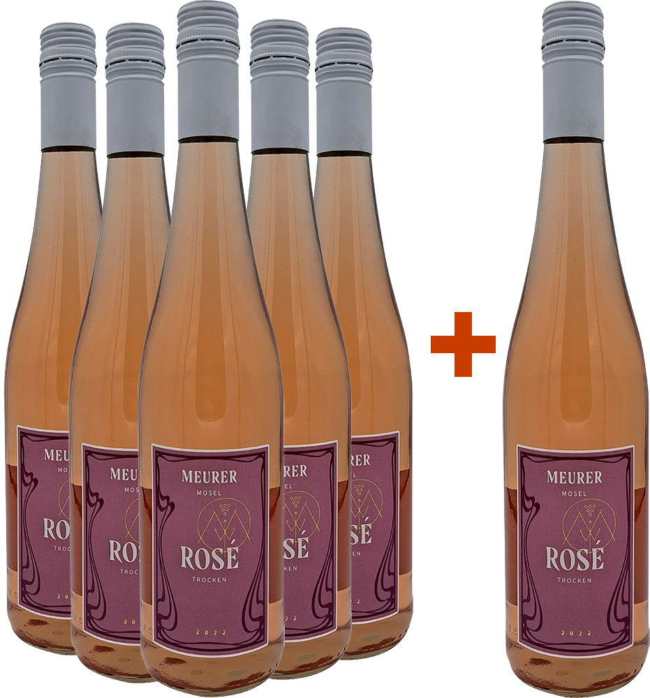 5+1 Rosé-Paket trocken