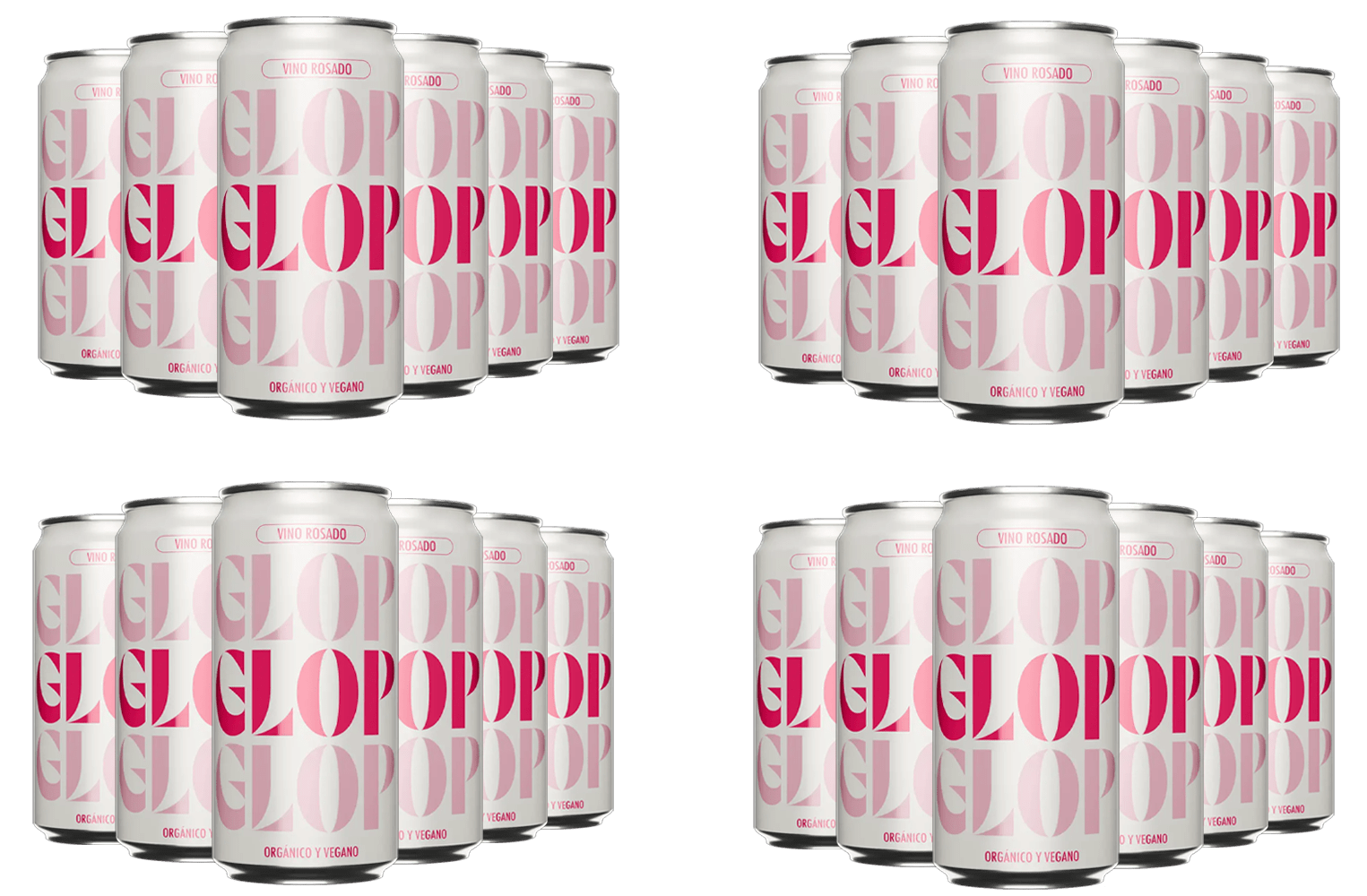 Aktionpaket 24 Glop Wine Rosé Cataluña DO BIO