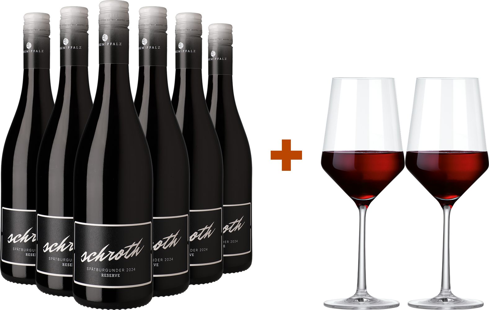 Schroth Spätburgunder-Paket mit gratis Gläser