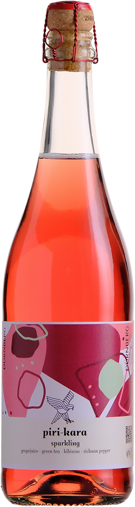 2025 piri-kara Sparkling rosé juice & tea