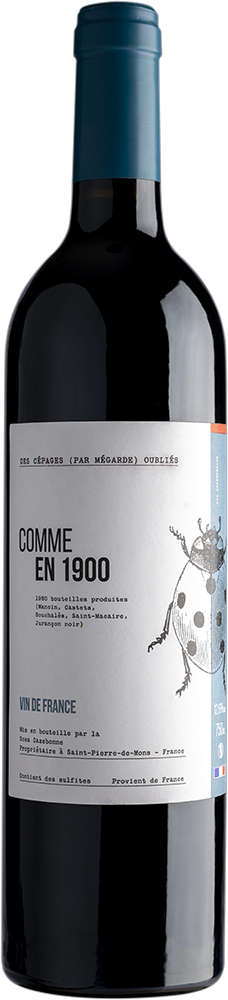 2022 Comme en 1900 rouge
