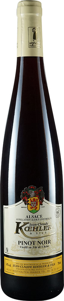 2021 Pinot Noir "Vieilli en Fût de Chêne" Alsace AOP