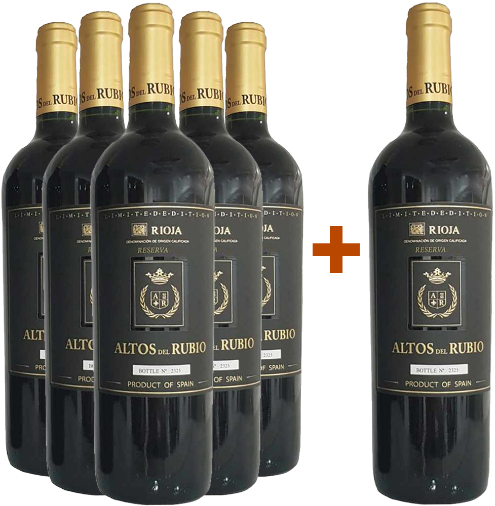5+1 Paket Altos del Rubio Reserva Rioja DOCa