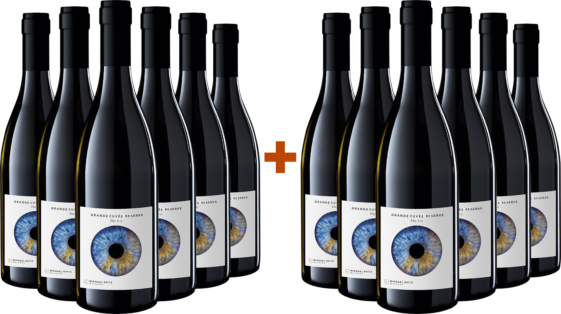 6+6 Paket Grand Cuvée Reserve The Iris