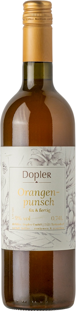 Orangenpunsch - 0,74l Flasche