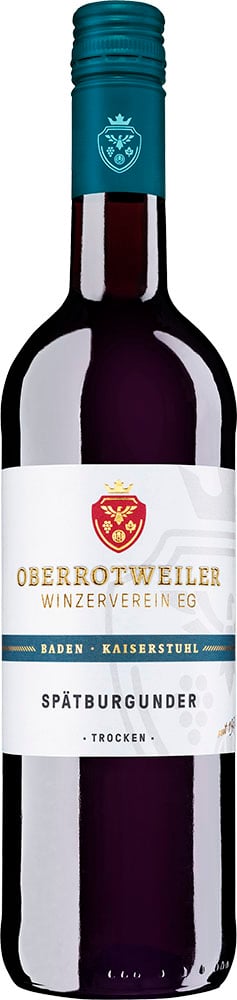 2025 Spätburgunder Rotwein, 0,75 L, Region Kaiserstuhl, Baden