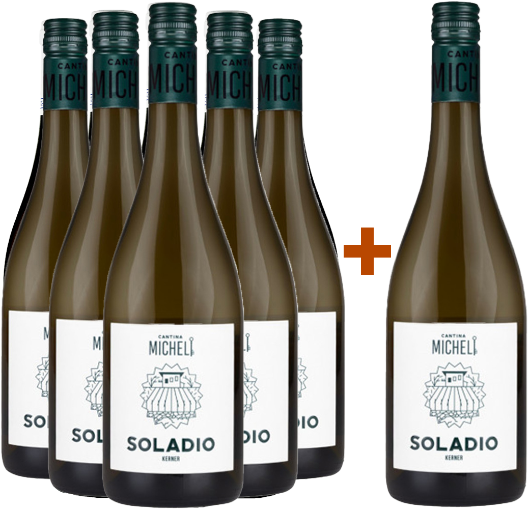 5+1 Paket Soladio Vigneti delle Dolomiti IGP