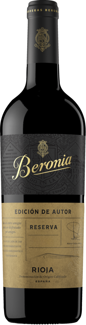 2020 Beronia Rioja Reserva Edición de Autor