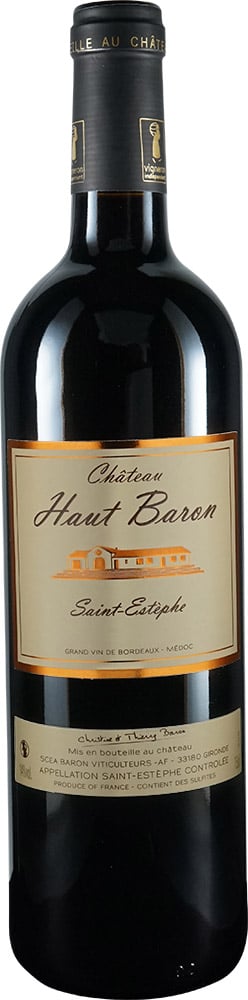 2021 Château Haut Baron Saint-Estèphe AOP