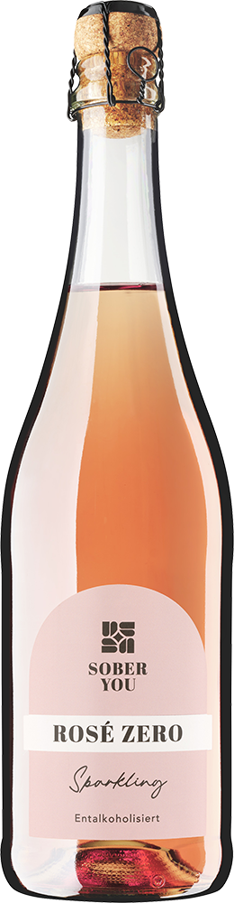 Sober You, Rosé Zero Sparkling, alkoholfreier Sekt,